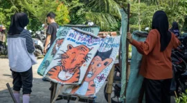 Komunitas Seni Nan Tumpah (KSNT) membuka ruang kreatifnya untuk publik melalui program Ke Rumah Nan Tumpah (KRNT). (Foto:  KSNT)