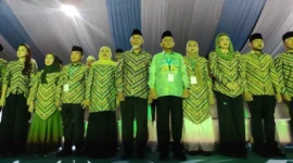 Gubernur Sumbar Mahyeldi Ansharullah menghadiri pembukaan MTQ Nasional XXXI di Kota Semarang, Jawa Tengah, Sabtu (12/9/2026). (Foto: Adpsb)