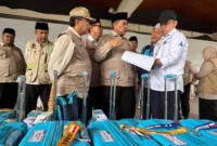 Kakanwil Kemenhaj Sumbar, M. Rifki melakukan sidak travel umrah di BIM, Rabu (30/9/2026). (Foto: Kemenhaj Sumbar)