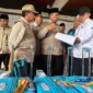 Kakanwil Kemenhaj Sumbar, M. Rifki melakukan sidak travel umrah di BIM, Rabu (30/9/2026). (Foto: Kemenhaj Sumbar)