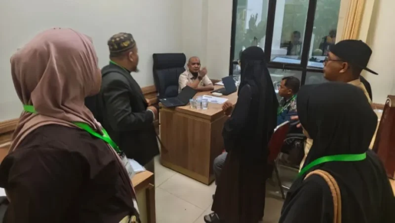 Kemenhaj memblokir akses SISKOPATUH PT Gema Suara Talbia. (Foto: Kemenhaj)