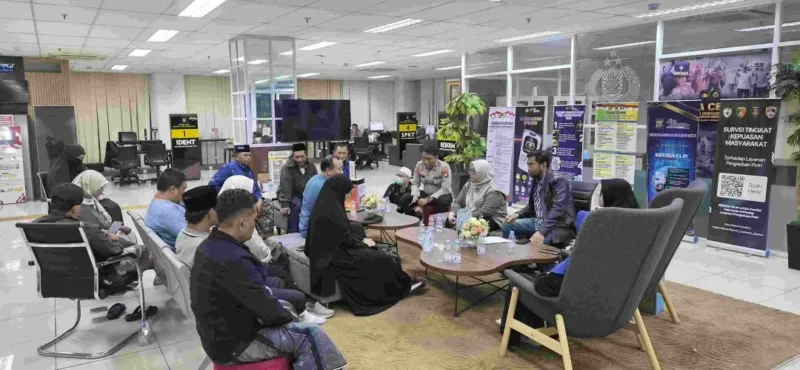 Kemenhaj mengawal 282 jemaah umrah PT AAT yang tertunda. Keberangkatan dijadwalkan bertahap mulai 15 September 2026. (Foto: Kemenhaj)