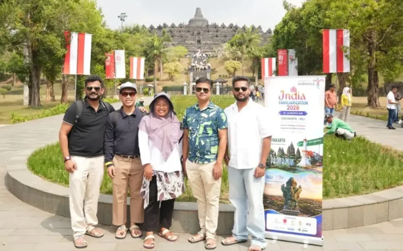 Kemenpar menggelar kegiatan Familiarization Trip (Fam Trip) bagi travel agent dan tour operator (TA/TO) asal India pada 18–24 Agustus 2026. (Foto: Kemenpar)