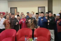 Ketua DPRD Sumbar Muhidi dalam kegiatan peningkatan kewaspadaan dini masyarakat, Rabu (9/9/2026). (Foto: Ist)