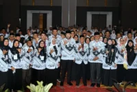 Wali Kota Padang Fadly Amran menghadiri Konkerprov I PGRI Sumbar 2026 di Hotel Truntum, Jumat (4/9/2026) malam. (Foto: Pemko Padang)