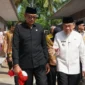 Wakil Wali Kota Padang Maigus Nasir mendampingi Ketua Komisi X DPR RI Agung Widyantoro meninjau rehabilitasi sekolah yang terdampak bencana pada November 2025 lalu. (Foto: Pemko Padang)