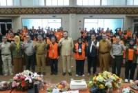 Wali Kota Padang Fadly Amran membuka Pelatihan Dasar Manajemen Bencana yang digelar BPBD Padang di Convention Hall Bukit Lampu, Senin (21/9/2026). (Foto: Pemko Padang)