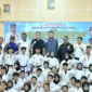 Wali Kota Padang, Fadly Amran membuka Ujian Kenaikan Tingkat-Kyu/Sabuk Semester II Tahun 2026 Lemkari Padang di Gedung BKOM dan Pelkes Sumbar, Minggu (20/9/2026). (Foto: Pemko Padang)