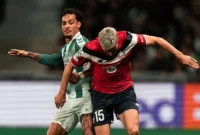 Lille kalah 2-3 dari Real Betis pada laga Liga Champions di Stade Pierre-Mauroy, Rabu (9/9/2026) dini hari WIB. (Foto: IG @losclive)
