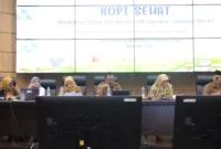 Pemko Padang melalui Bagian Kesra melaksanakan Penilaian Lomba Sekolah Sehat Berstratifikasi UKS/M Strata Standar Tingkat Kota Padang 2026 di Ruang Abu Bakar Jaar, Balai Kota Padang. (Foto: Pemko Padang)