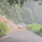 Material longsor menutupi badan jalan di kawasan Kelok 8, Jorong Pasa Maninjau, Kabupaten Agam, Jumat (25/9/2026). (Foto: BPBD Agam)