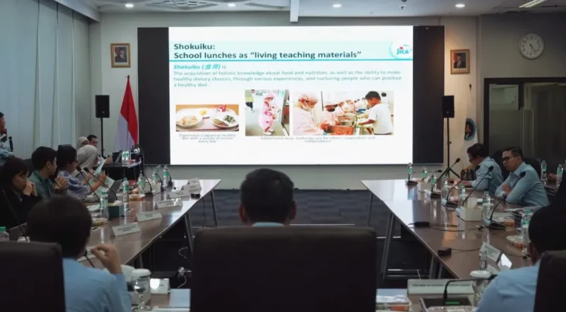BGN bersama JICA mengembangkan gagasan MBG-JICA Pilot untuk mengeksplorasi penerapan pendekatan shokuiku Program MBG. (Foto: Biro Hukum dan Humas BGN)