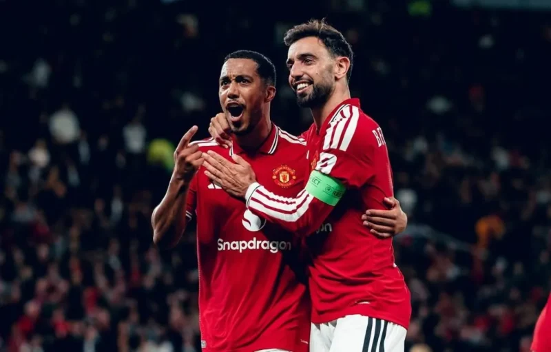 Manchester United menempati posisi 4 besar Klasemen Liga Champions 2026/2027. (Foto: IG @manutd)