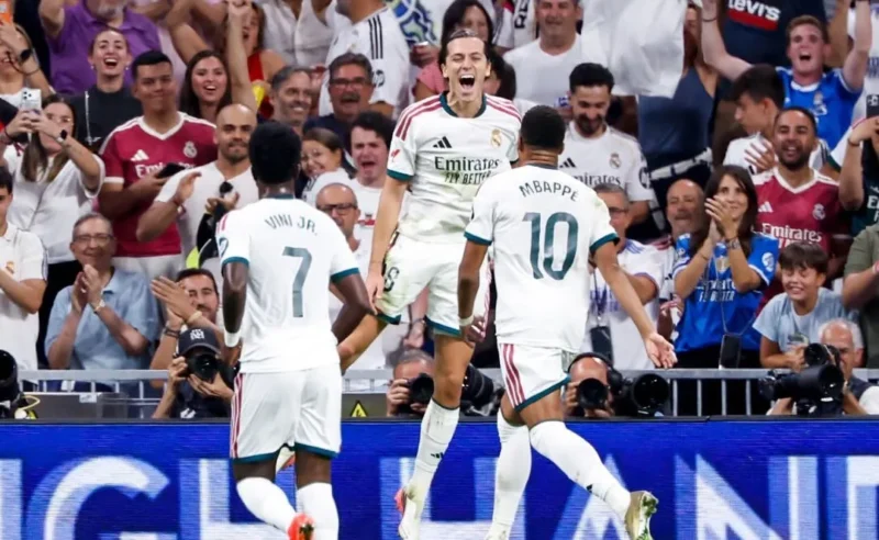 Real Madrid menang telak 4-1 atas Rayo Vallecano. (Foto: IG @realmadrid)