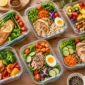 Ilustrasi makanan dan minuman yang bisa dikonsumsi sebelum lari. (Foto: AI Generated)
