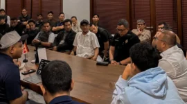 Manajemen Semen Padang FC mengadakan pertemuan bersama perwakilan kelompok suporter dan Ikatan Keluarga Minang (IKM) di kantor DPP IKM Jakarta pada Rabu (2/9). (Foto: Semen Padang FC)