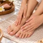 Ilustrasi manicure dan pedicure. (Foto: AI Generated)
