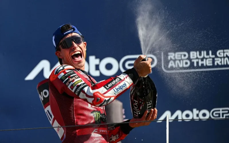 Marc Marquez menang di MotoGP San Marino 2026. (Foto: MotoGP.com)