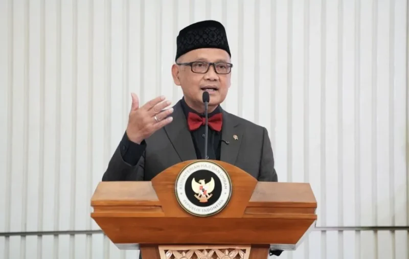 Menteri Haji dan Umrah Mochamad Irfan Yusuf. (Foto: Kemenhaj)