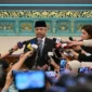 Menteri Keuangan Suahasil Nazara memberikan keterangan pers di Istana Negara, Jakarta, Senin (14/9/2026). (Foto: BPMI Setpres)