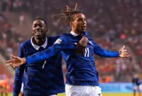 Gol Michael Olise membawa Les Bleus menang 1-0 atas Belgia di UEFA Nations League 2026. (Foto: IG @equipedefrance)
