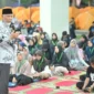 Gubernur Sumbar Mahyeldi membuka Nagari Mabit Chapter 2 di Aula Masjid Raya Syekh Ahmad Khatib Al-Minangkabawi, Jumat (4/9/2026) malam. (Foto: ADPSB)