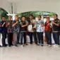 Sejumlah Ormas, OKP, Orsos dan elemen masyarakat saat silaturahmi bersama Sekretaris Perusahaan PT Semen Padang, Win Bernadino di Club House PT Semen Padang.