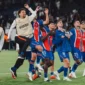 Pemain PSG merayakan kemenangan atas Slovan Bratislava. (Foto: IG @psg)