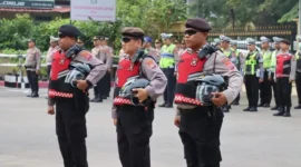 Polresta Padang meluncurkan Patroli Kota Samapta dan Perintis Presisi untuk mencegah tawuran, balap liar, dan kriminalitas jalanan. (Foto: Polda Sumbar)