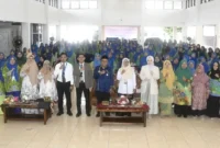 Bunda PAUD Padang, Dian Puspita Fadly Amran membuka pelatihan AI bagi guru Taman Kanak-kanak (TK) Aisyiyah, Rabu (30/9/2026). (Foto: Pemko Padang)