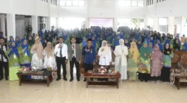 Bunda PAUD Padang, Dian Puspita Fadly Amran membuka pelatihan AI bagi guru Taman Kanak-kanak (TK) Aisyiyah, Rabu (30/9/2026). (Foto: Pemko Padang)