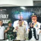 Sekda Kota Padang, Raju Minropa mengikuti peluncuran Program Kampung Redam secara daring di Gedung Putih, Kediaman Resmi Wali Kota, Rabu (30/9/2026). (Foto: Pemko Padang)