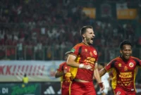 Pemain Semen Padang FC merayakan gol ke gawang PSIS Semarang. (Foto: MO Semen Padang FC)
