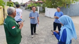 Tim juri Padang Rancak Award 2026 sesi kedua melakukan penilaian di salah satu RT di Kota Padang. (Foto: Pemko Padang)