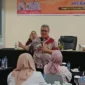 Ketua DPRD Sumbar Muhidi saat berbicara mengenai peningkatan ekonomi perempuan, Rabu (9/9/2026). (Foto: Ist)