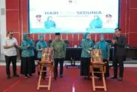 Wakil Wali Kota Padang, Maigus Nasir saat Peringatan Hari Paru Sedunia di Gedung Bagindo Aziz Chan, Balai Kota Padang, Sabtu (26/9/206). (Foto: Pemko Padang)