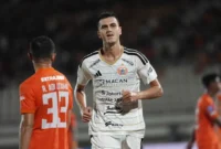 Persija menang 1-0 atas Borneo FC pada pekan perdana Liga Super 2026/2027 lewat gol Alexander Jeremejeff. (Foto: Persija)