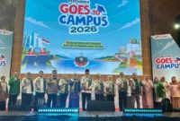Kepala DPMPTSP Padang, Fauzan Ibnovi menghadiri Pertamina Goes to Campus 2026 di Auditorium Unand, Jumat (4/9/2026). (Foto: Pemko Padang)