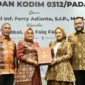 Momen acara pisah sambut Dandim 0312/Padang di Mercure Hotel, Senin (31/8/2026) malam. (Foto: Pemko Padang)