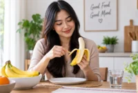 Ilustrasi buah pisang. (Foto: AI Generated)
