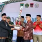 Wakil Wali Kota Padang, Maigus Nasir, menghadiri acara pembukaan Porsadin ke-VII Tingkat Sumbar 2026 di pelataran Masjid Agung Nurul Iman, Sabtu (5/9/2026) pagi. (Foto: Pemko Padang)