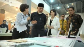 Gubernur Sumbar, Mahyeldi Ansharullah menghadiri Promosi Budaya Asia 2026 di Gedung Bagindo Aziz Chan Youth Center, Kota Padang, Sabtu (19/9/2026). (Foto: ADPSB)