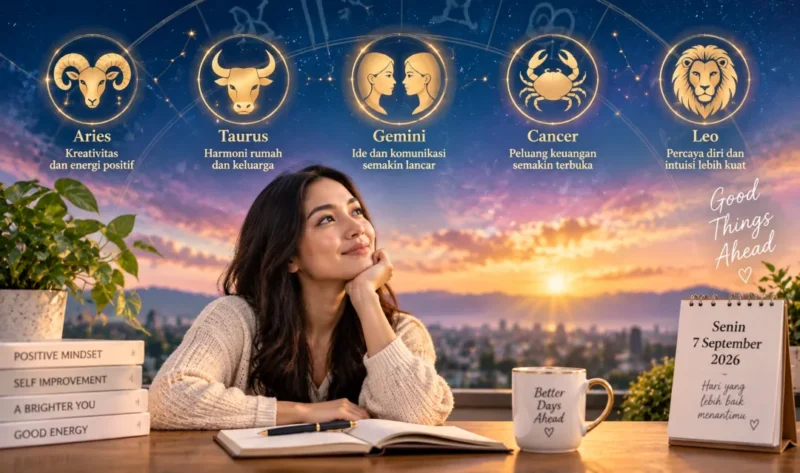 Ilustrasi ramalan zodiak 7 September 2026. (Foto: AI Generated)

