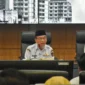 Wakil Wali Kota Padang Maigus Nasir memimpin Rapat Evaluasi Realisasi PAD Triwulan III Tahun 2026 di Ruang Abu Bakar Jaar, Balai Kota Padang Aie Pacah, pada Rabu (9/9/2026).  (Foto: Pemko Padang)