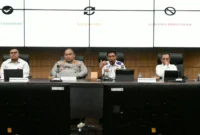 Kepala Dishub Padang Yudi Indra Syani saat Rapat Forum LLAJ di Ruangan Abu Bakar Jaar, Balai Kota Padang, Selasa (8/9/2026). (Foto: Pemko Padang)