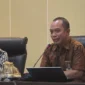 Rapat Teknis Persiapan Expo UMKM & Ekosistem Haji dan Umrah 2026 di Balai Kota Madiun, Selasa (15/9/2026). (Foto: Kemenhaj)