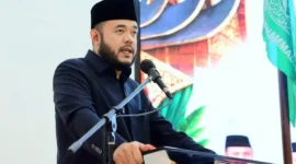 Wali Kota Padang, Fadly Amran menghadiri Rapimwil Pemuda Muhammadiyah Sumbar di Palanta Kediaman Resmi Wali Kota Padang, Sabtu (19/9/2026). (Foto: Pemko Padang)