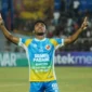 Pemain Semen Padang FC, Risman Ariyanto Maring saat merayakan golnya ke gawang Persiraja, Minggu (13/9/2026). (Foto: MO Semen Padang FC)