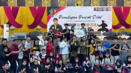 Sakato Semen Padang meraih Juara Umum II Permasalan pada Kejuaraan Pencak Silat Open Championship Pangdam XX/Tuanku Imam Bonjol Cup 2026. (Foto: Ist)