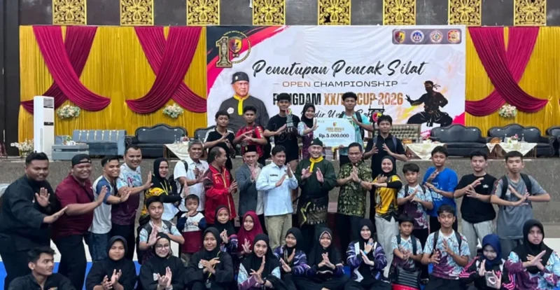 Sakato Semen Padang meraih Juara Umum II Permasalan pada Kejuaraan Pencak Silat Open Championship Pangdam XX/Tuanku Imam Bonjol Cup 2026. (Foto: Ist)